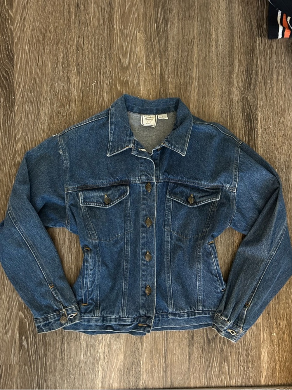 90s Classic Blue Denim Jacket - Boundary Waters Women's Jean Coat